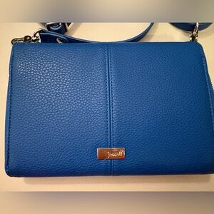 Blue Textured Shoulder By Jewell